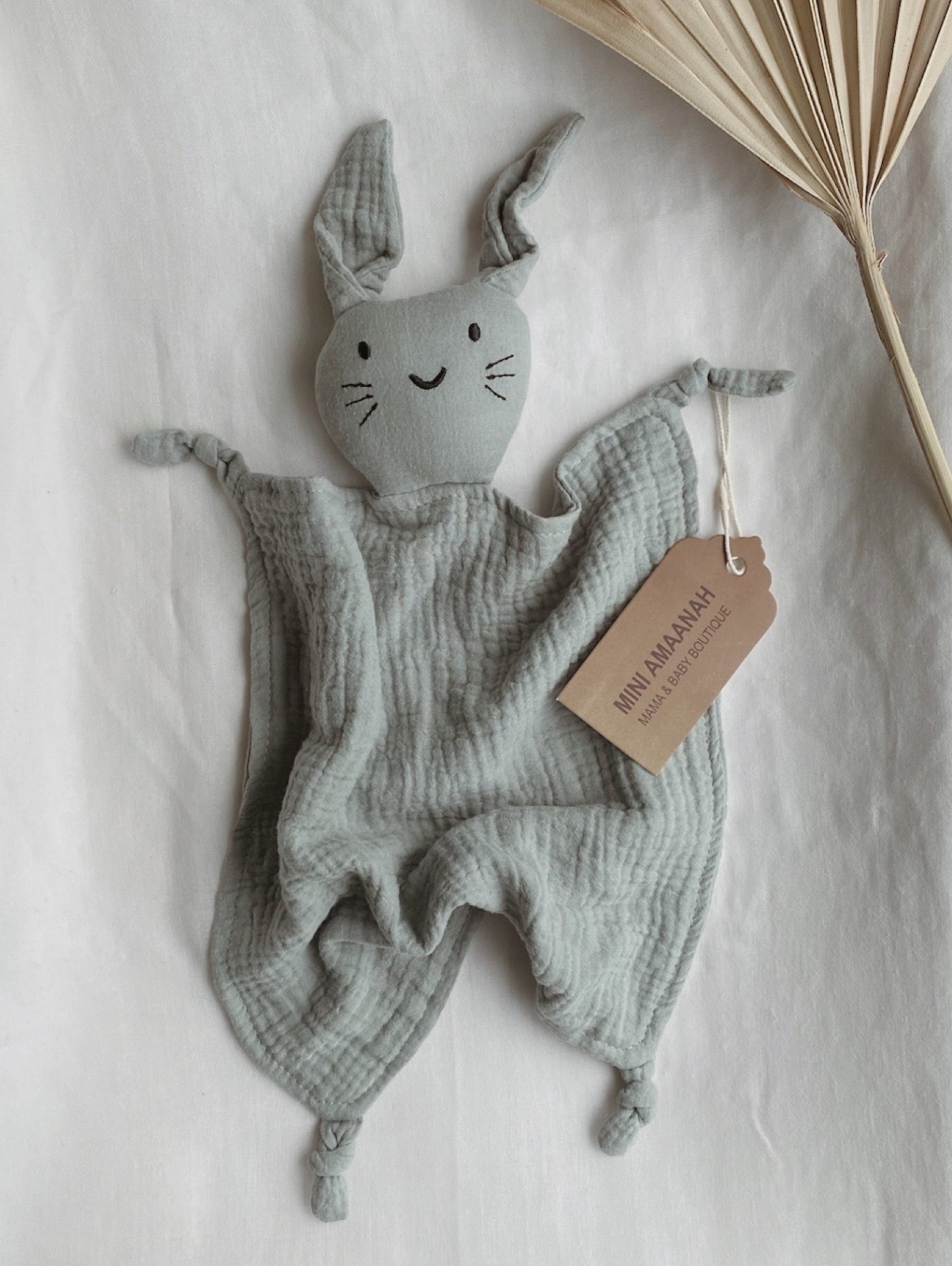 BUNNY MUSLIN COMFORTER | SAGE