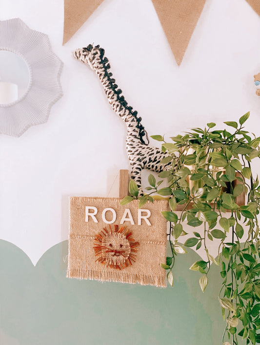 ROAR WILD BOYS ROOM | WALL HANGING