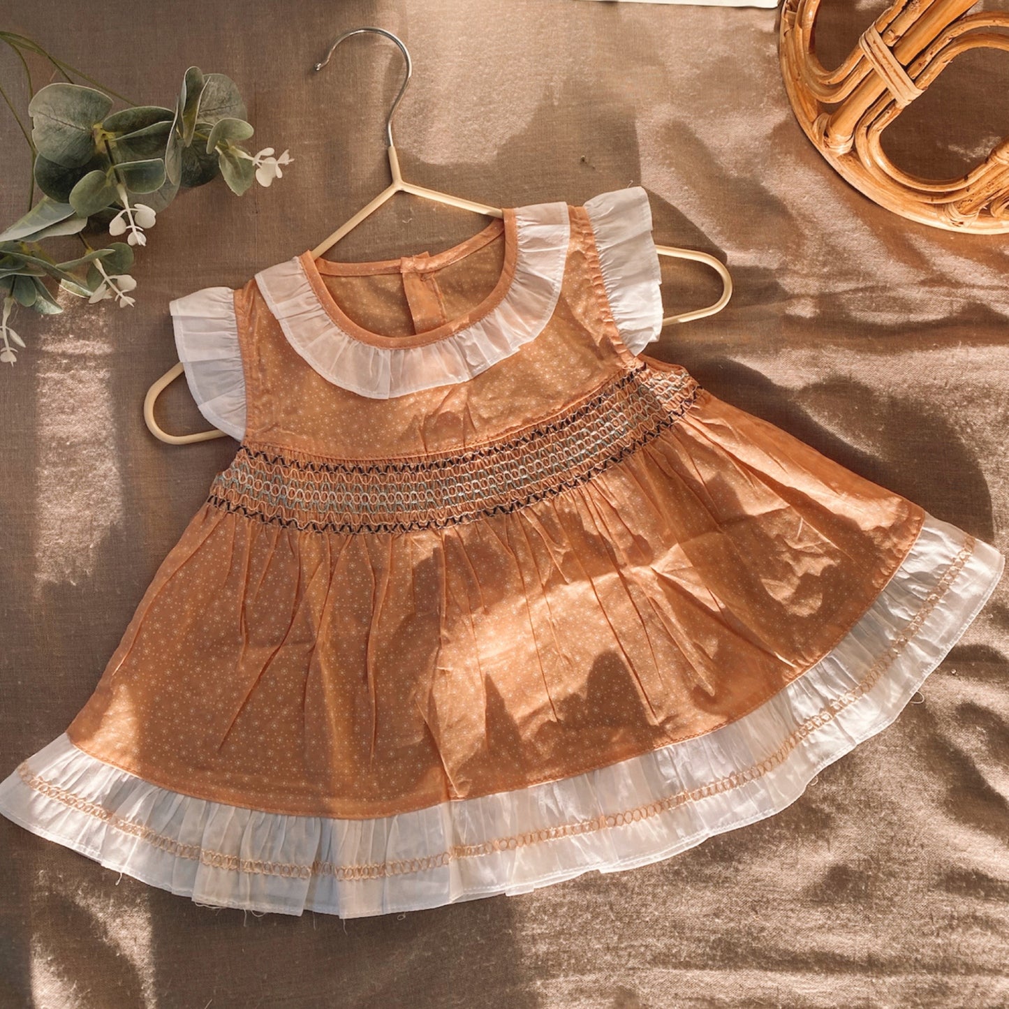 Light Cotton Baby Girl Dress